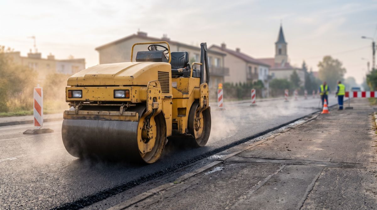 Nowa nawierzchnia drogi w Chocielewku: Inwestycja dla Gminy Nowa Wieś Lęborska